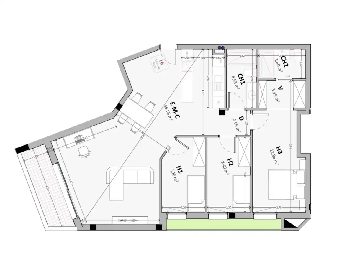 Wohnung mit Pool zum Verkauf in Platja d'Aro, imagen 3