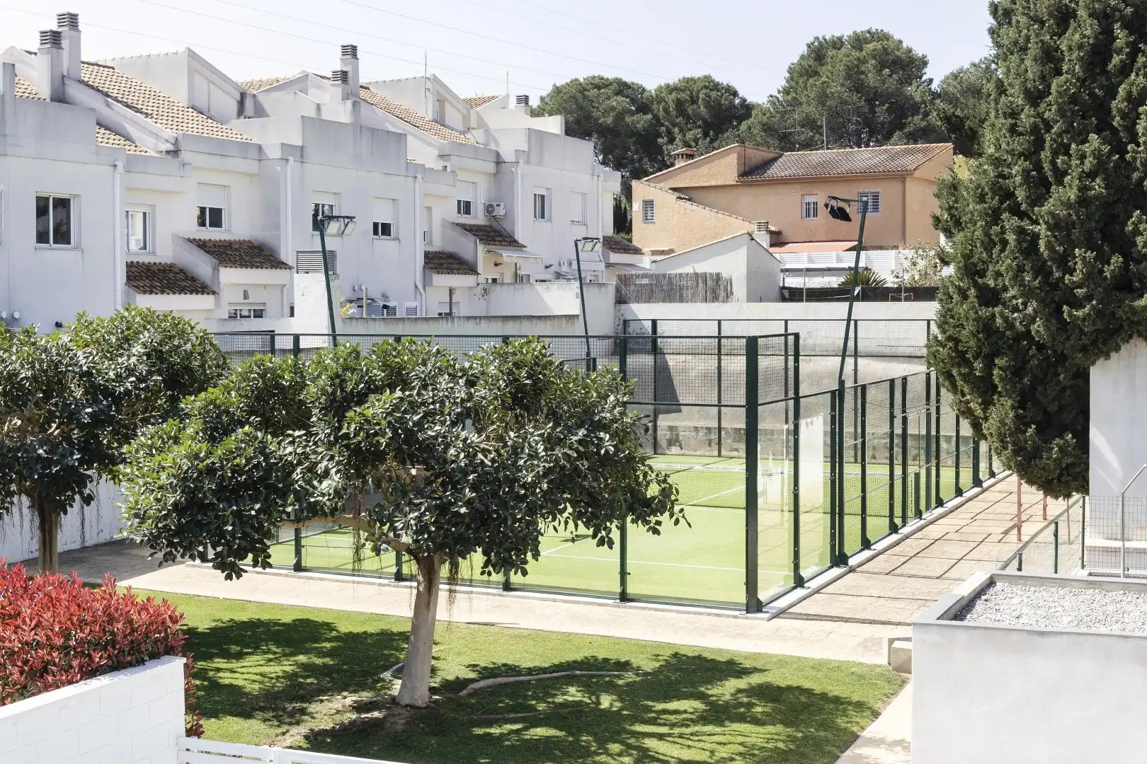 Jardín de Casa adosada en venta en San Antonio de Benagéber con Aire acondicionado, Calefacción y Terraza