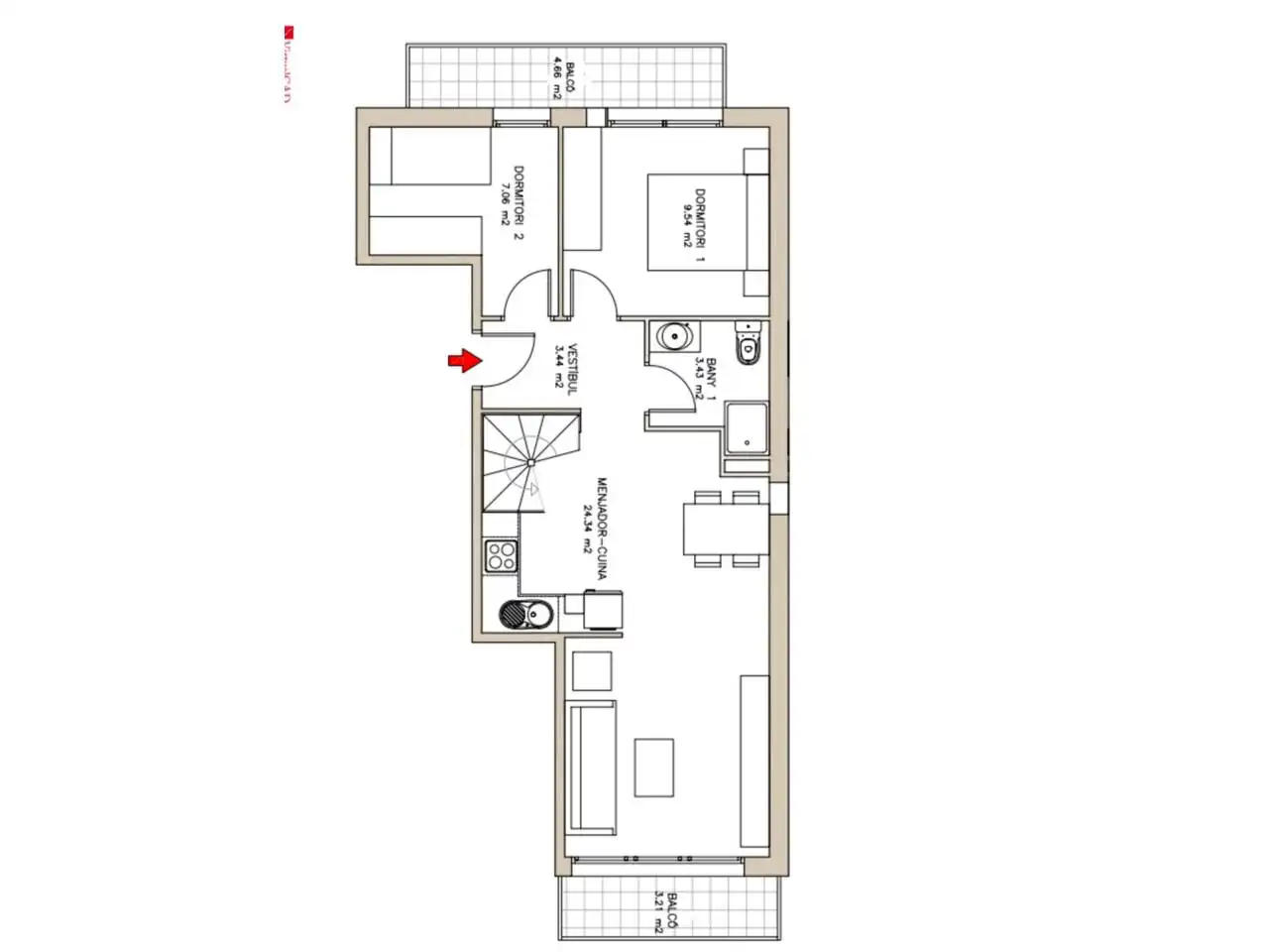 Duplexes for sale in Sant Vicenç de Castellet  with Storage room