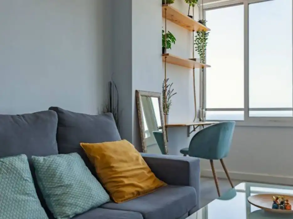 Terrasse von Wohnung zur Miete in Roquetas de Mar mit Klimaanlage und Balkon