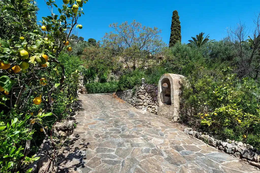 Garden of Country homes for sale in Mancor de la Vall  with Private garden, Terrace and Swimming Pool