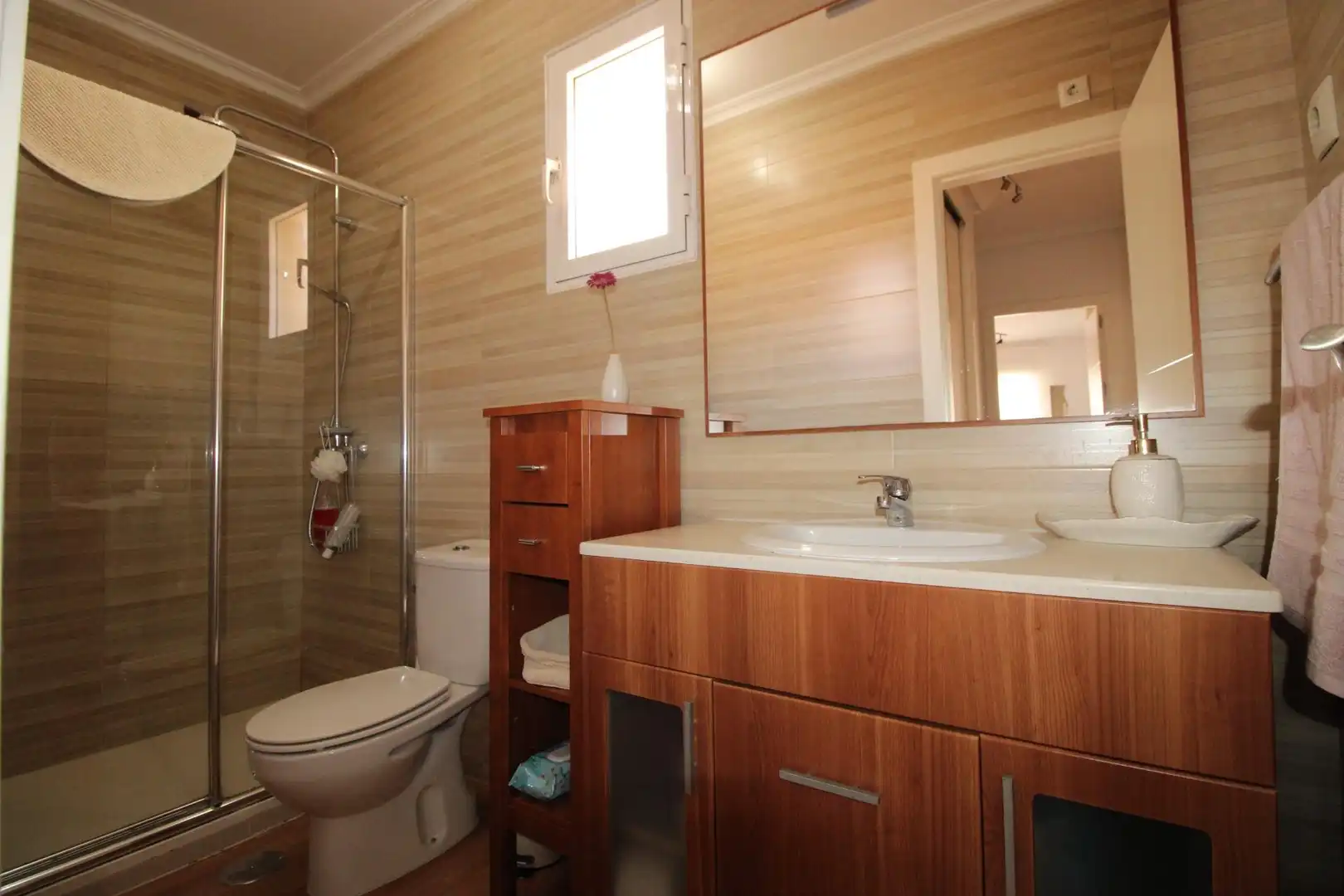 Baño de Casa adosada en venta en Cartagena con Aire acondicionado, Jardín privado y Terraza