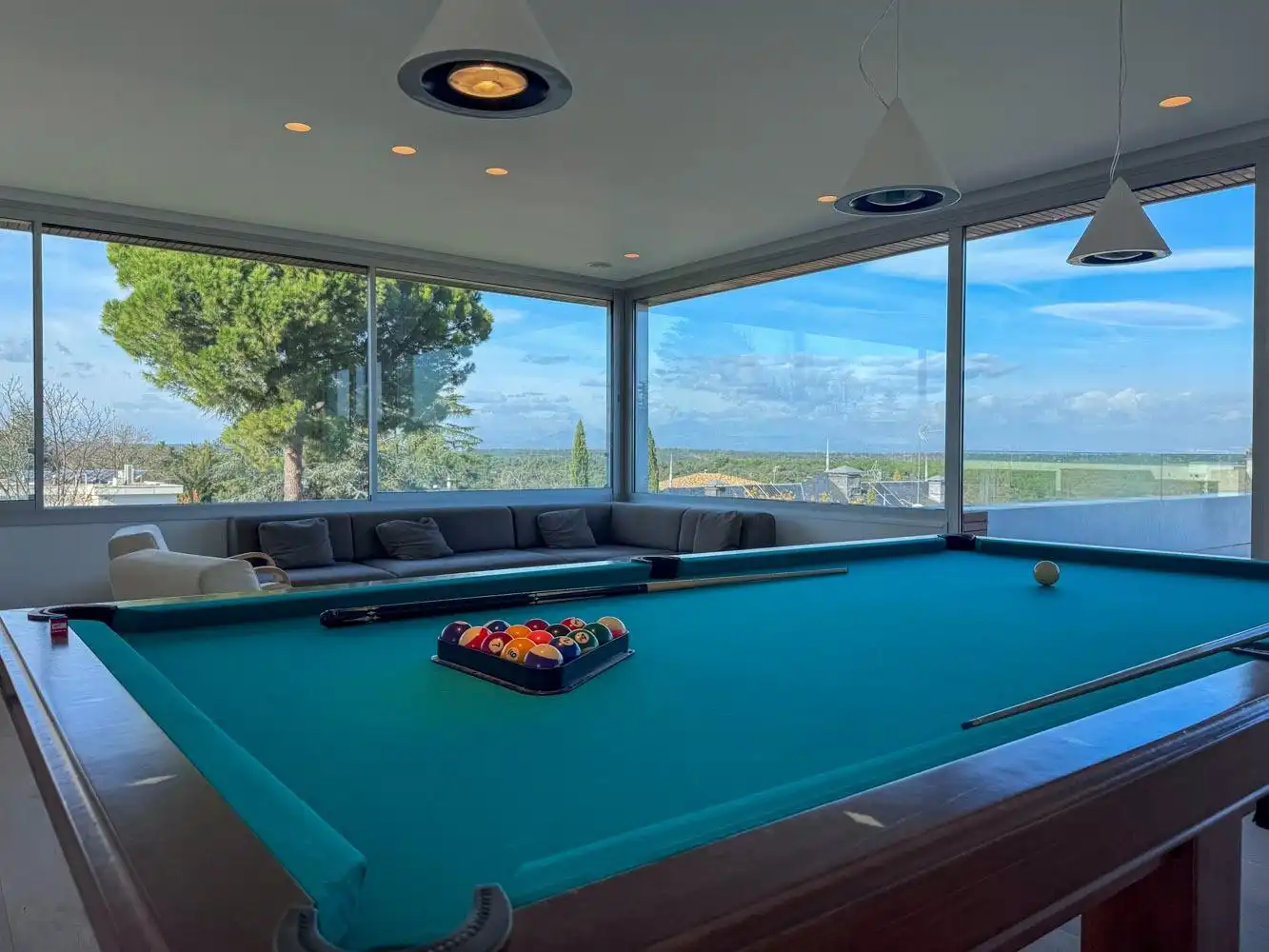 Swimming pool of Houses for sale in Madrid  with Air Conditioner, Heating and Private garden