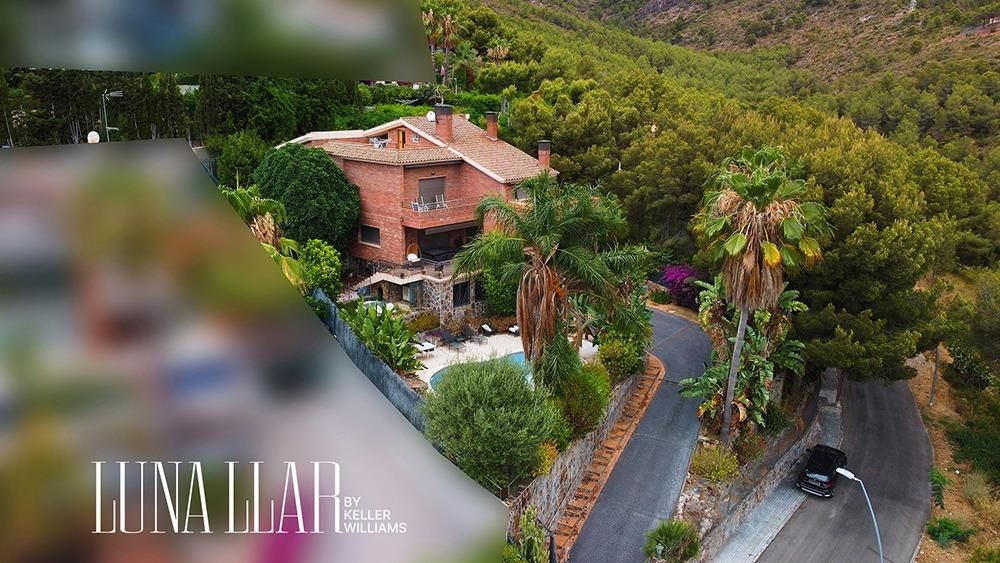 Exterior view of House or chalet for sale in Castelldefels  with Air Conditioner, Heating and Private garden