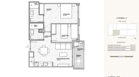Foto 3 de Piso en venta en Polonia, 23, Metro - Auditorio, Paiporta