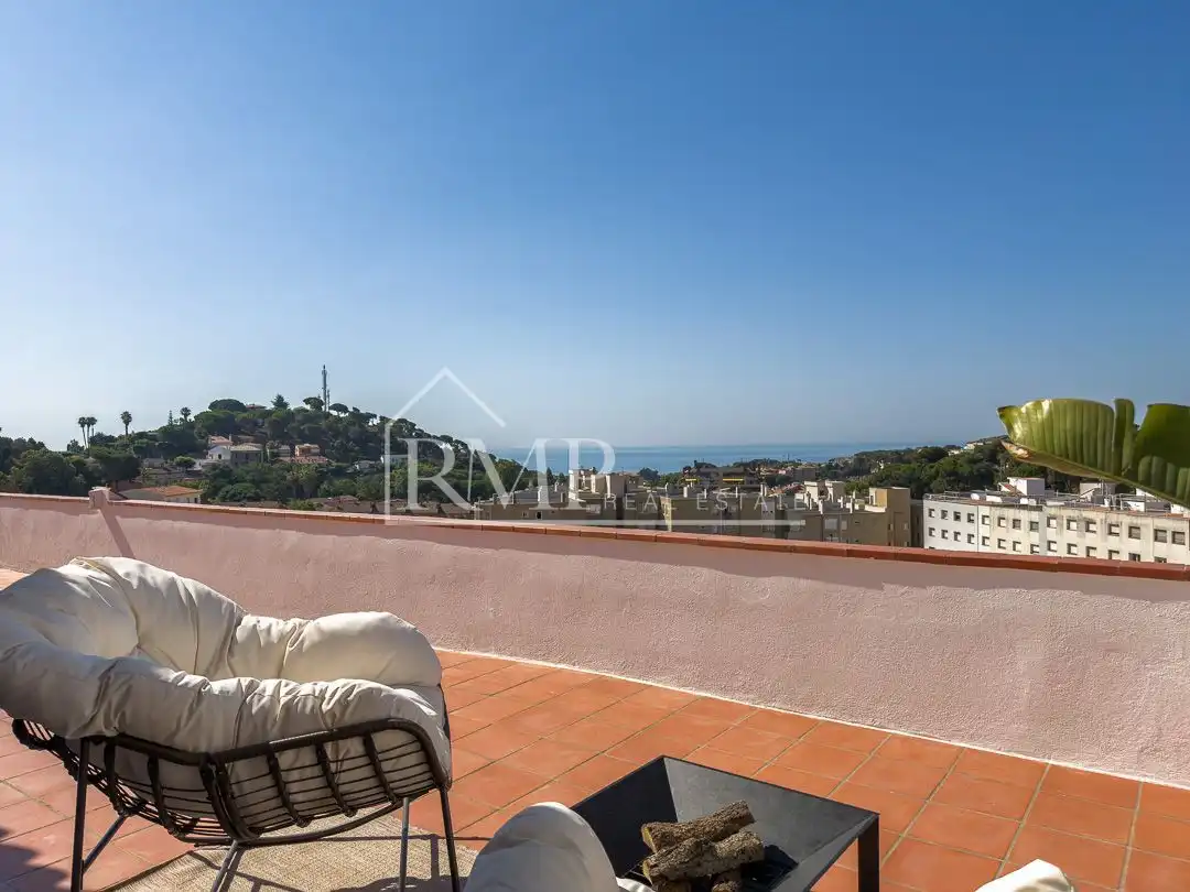 Terrace of Detached homes for sale in Sant Andreu de Llavaneres  with Air Conditioner, Heating and Terrace