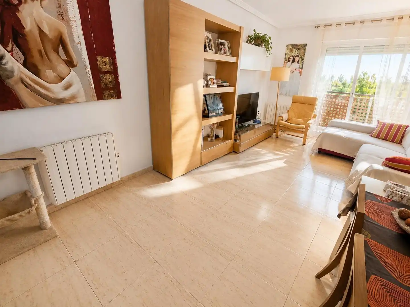 Sala d'estar de Pis en venda en Murcia amb Aire condicionat, Terrassa i Traster