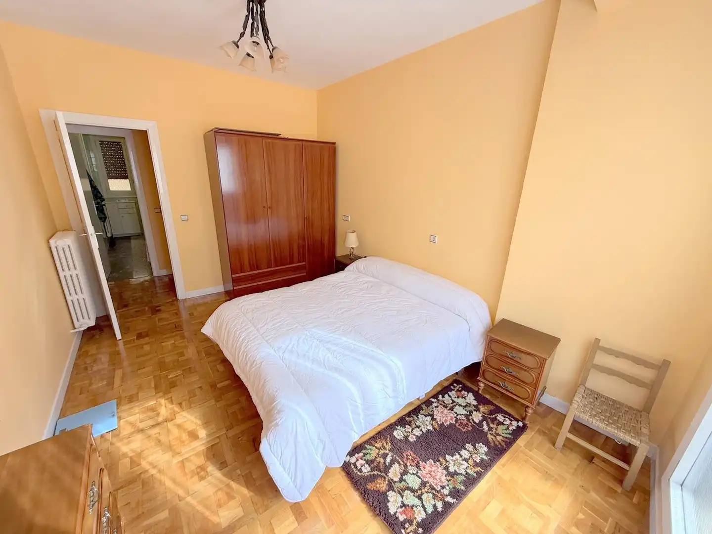 Bedroom of Flat for sale in Estella / Lizarra  with Heating, Parquet flooring and Balcony