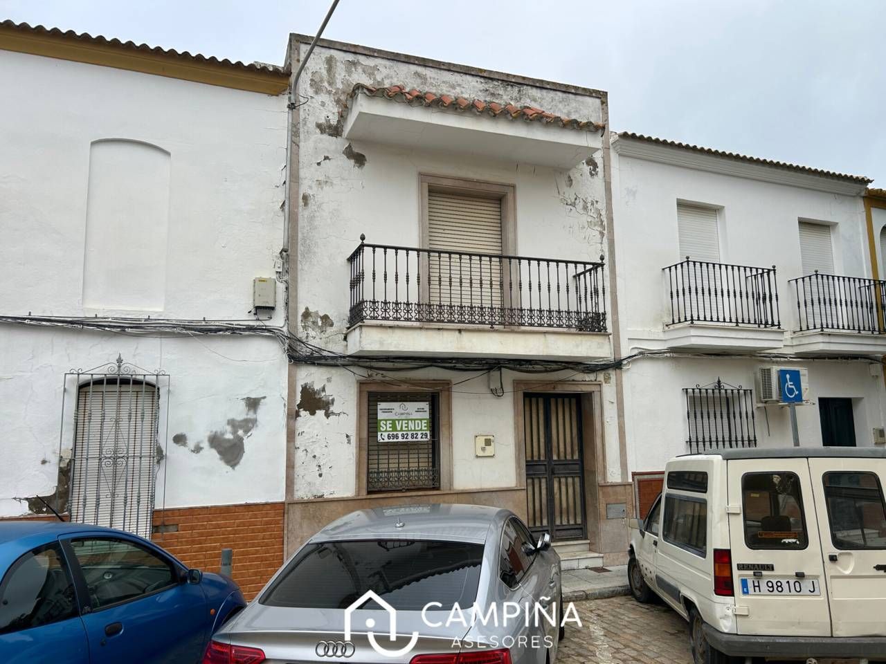 Vista exterior de Casa adosada en venta en Beas con Jardín privado