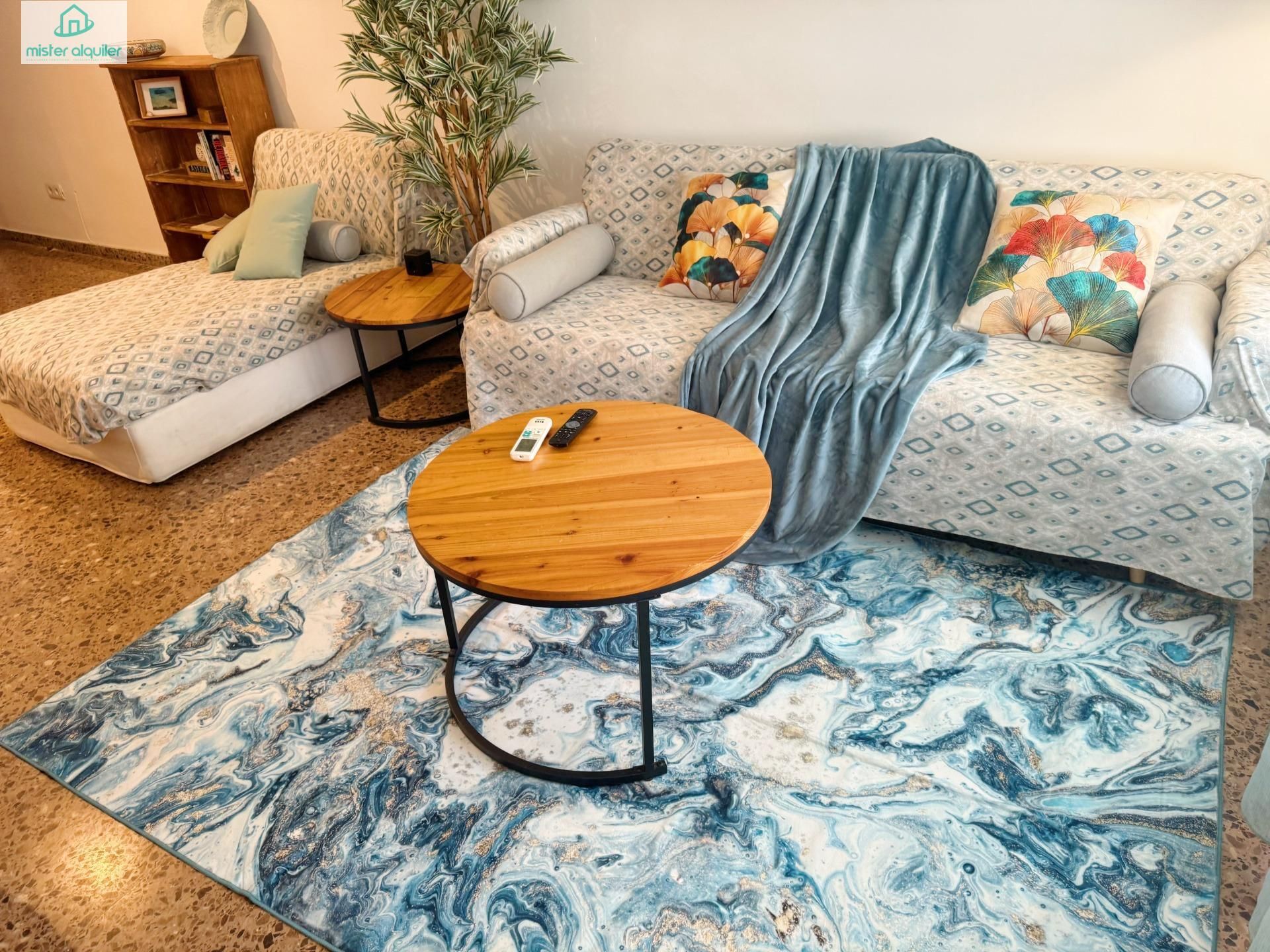 Living room of Apartment to rent in El Campello  with Air Conditioner, Heating and Terrace