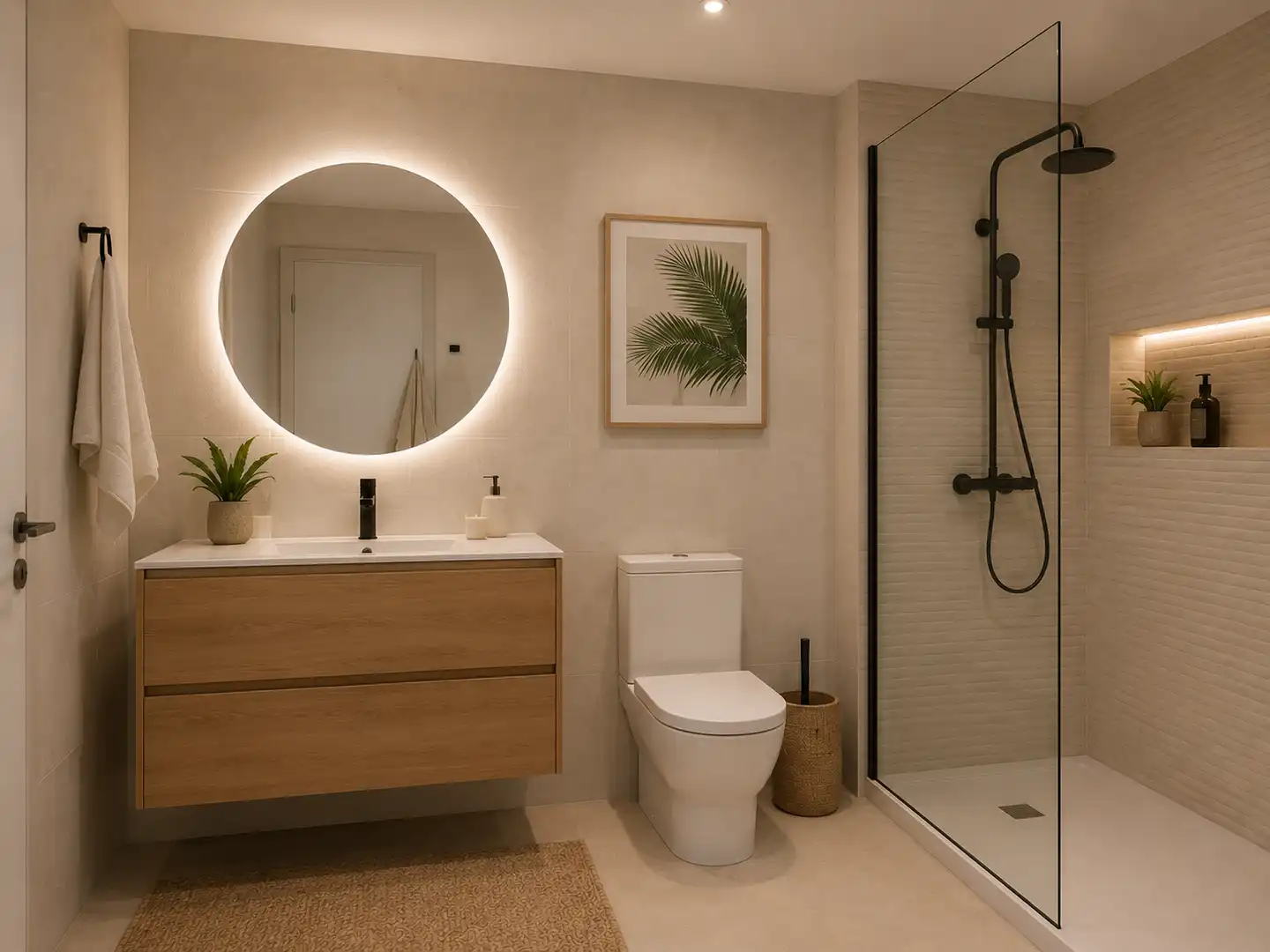 Baño de Casa adosada en venta en Águilas con Aire acondicionado, Terraza y Piscina
