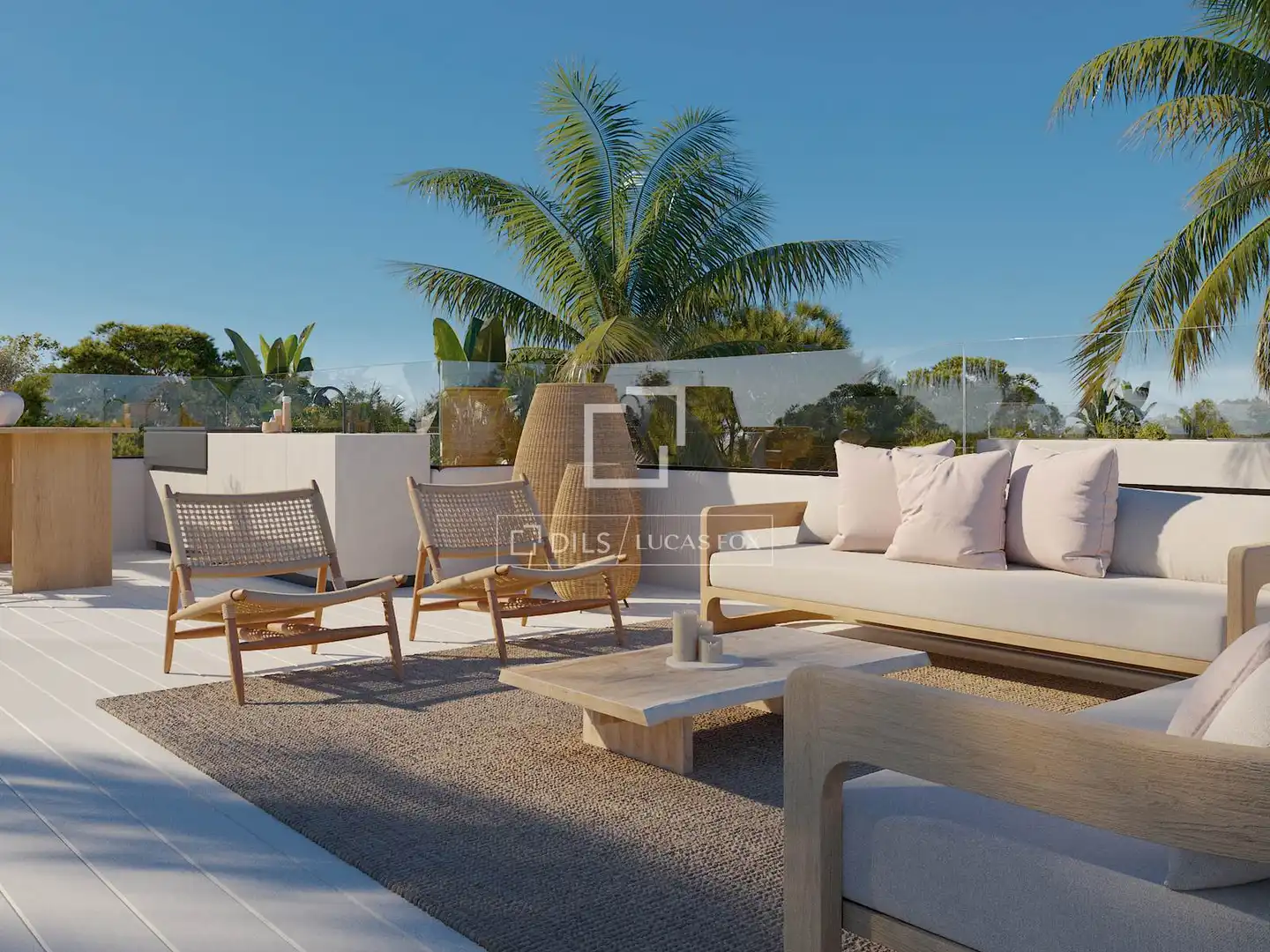 Terraza de Casa o chalet en venta en Santa Eulària des Riu con Aire acondicionado, Calefacción y Trastero