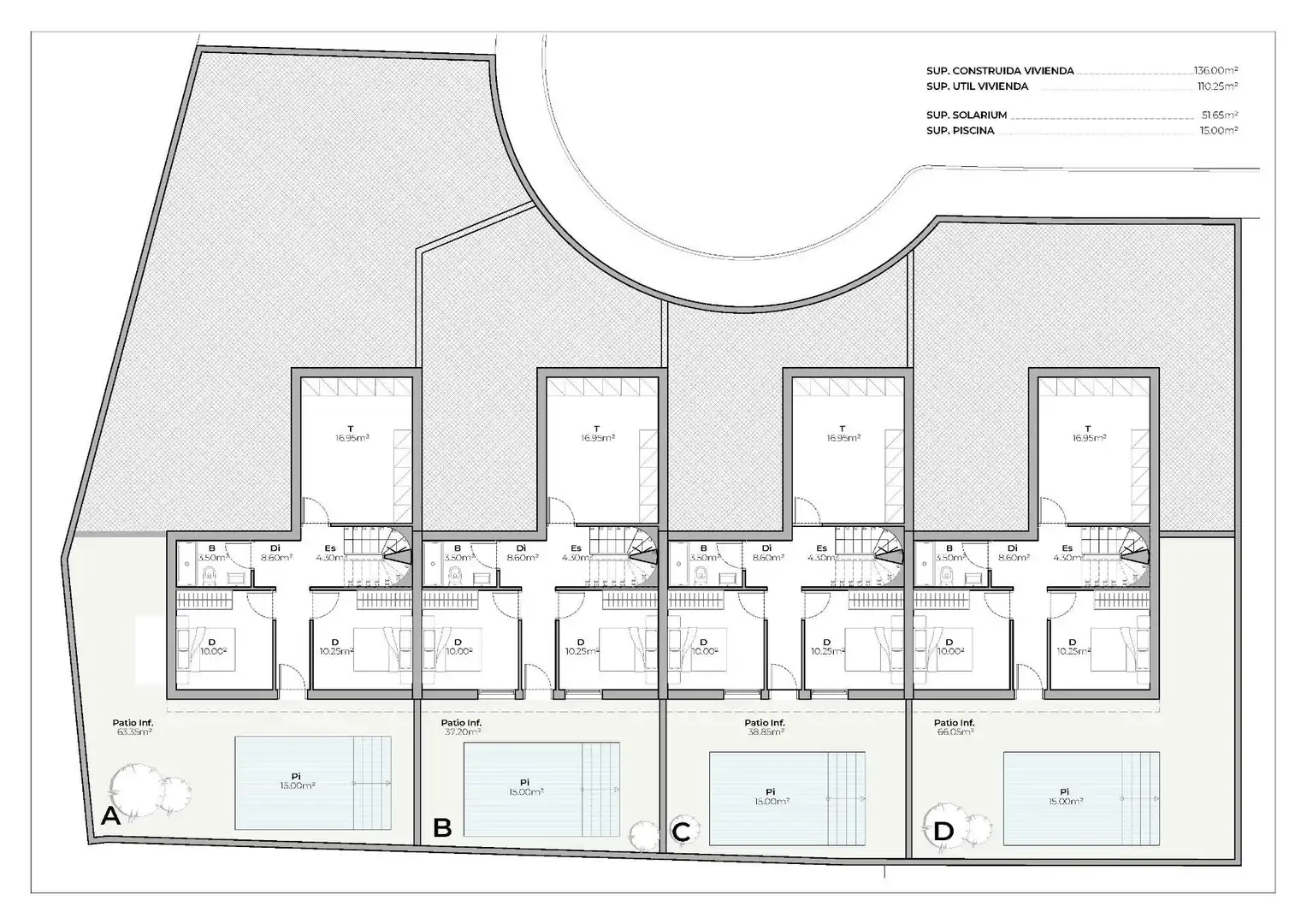 Detached homes for sale in Mazarrón  with Private garden, Terrace and Storage room