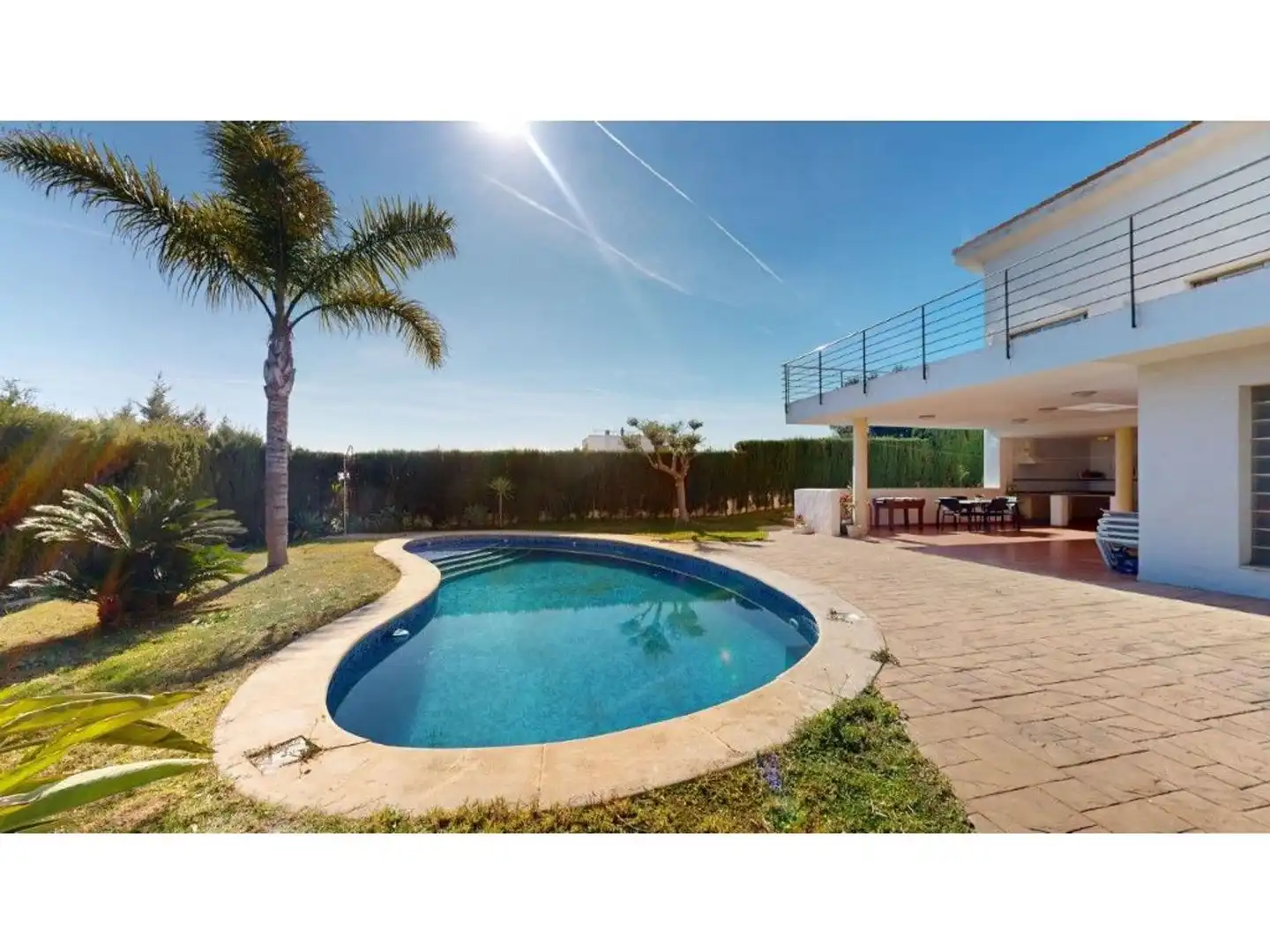 Jardí de Casa o xalet en venda en Rocafort amb Jardí privat, Terrassa i Piscina