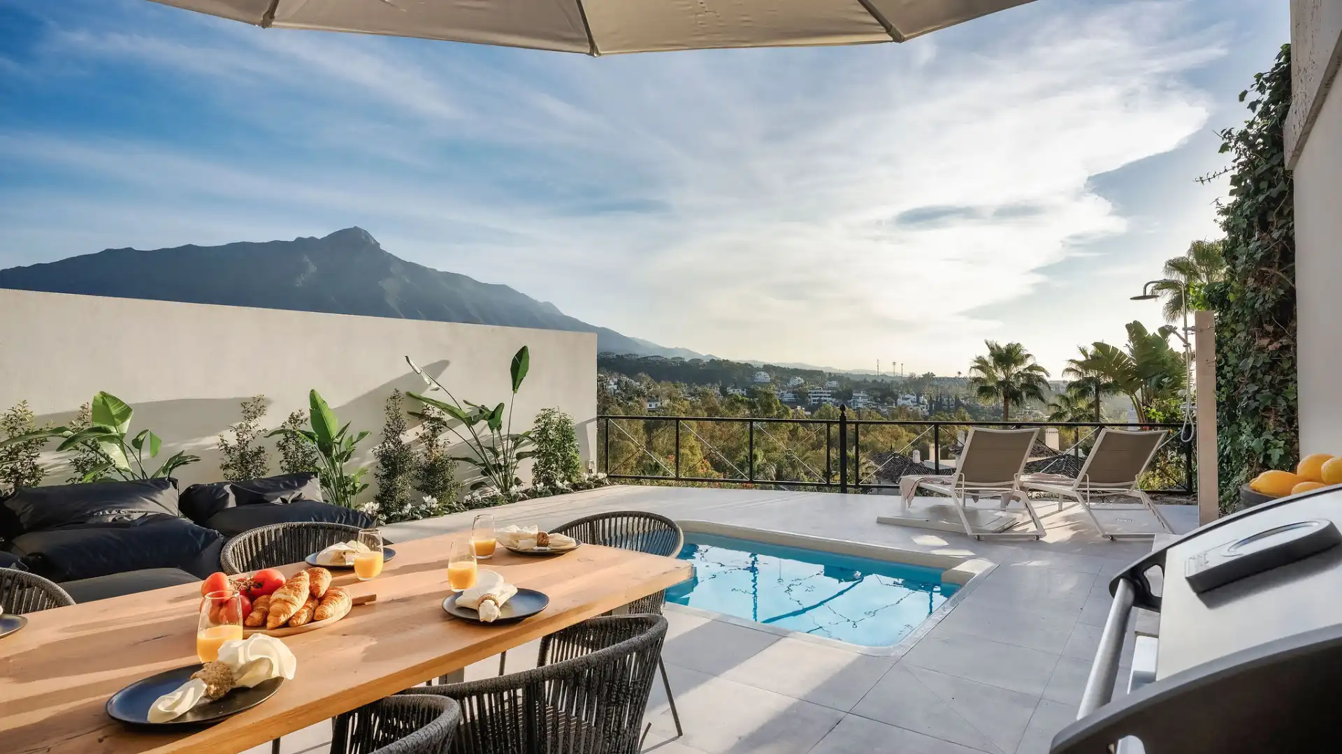 Apartament amb piscina en venda a Marbella Centro
