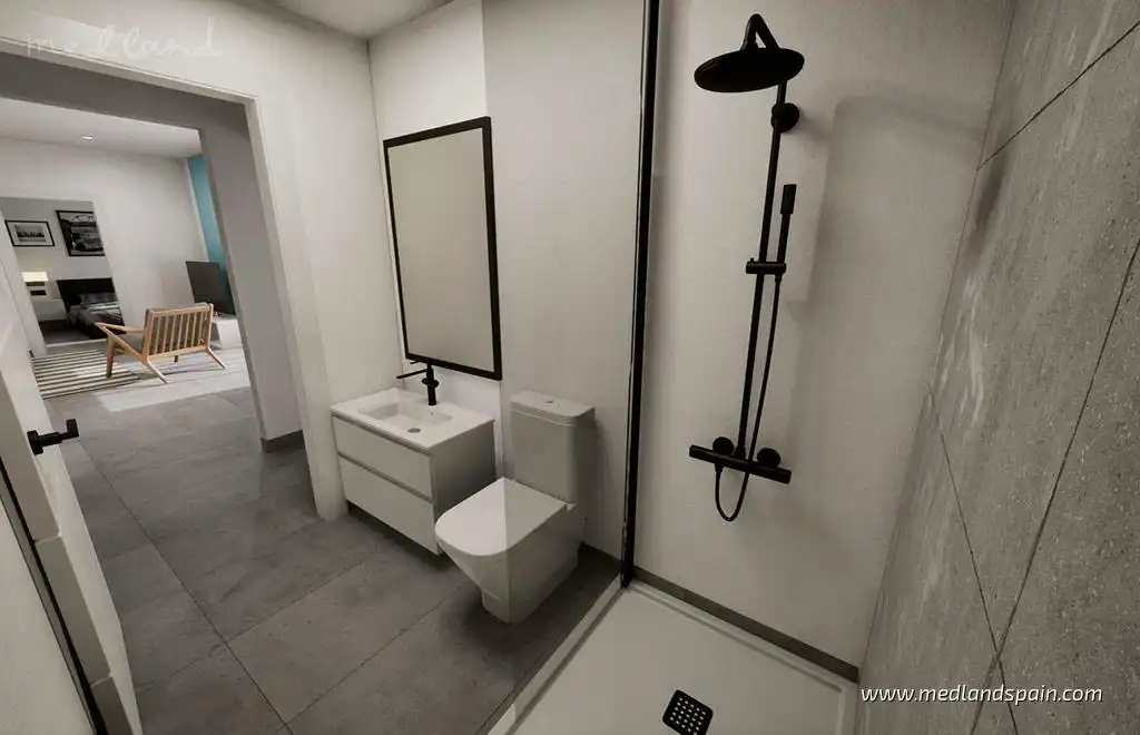 Bathroom of Houses for sale in Torre-Pacheco  with Private garden, Terrace and Swimming Pool