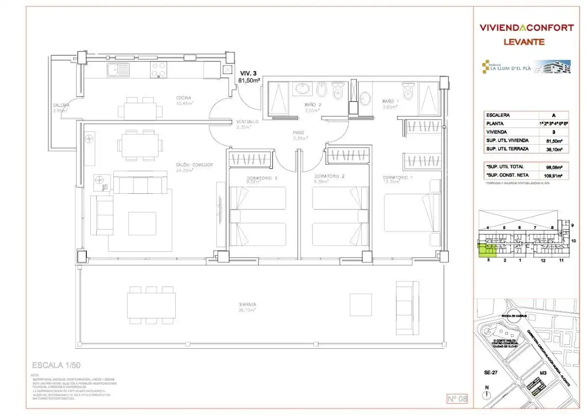 Appartamento con piscina in vendita a MONSEÑOR ANTONIO HURTADO 8, imagen 12