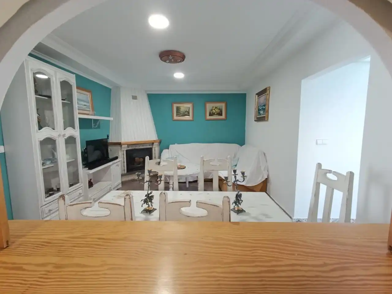 Dining room of Houses for sale in Ibi  with Air Conditioner and Terrace