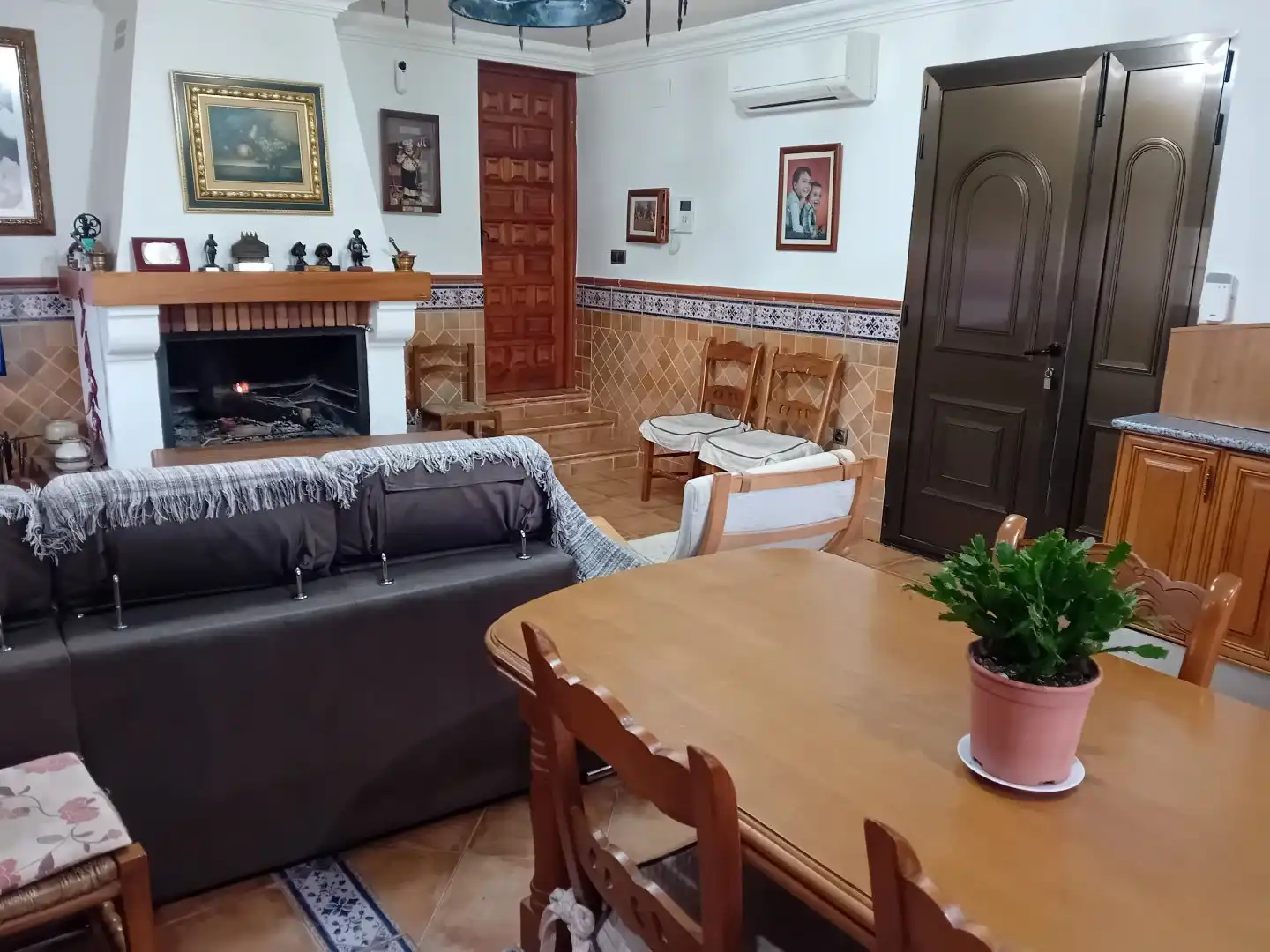 Living room of Houses for sale in Ciudad Real  with Air Conditioner, Heating and Private garden