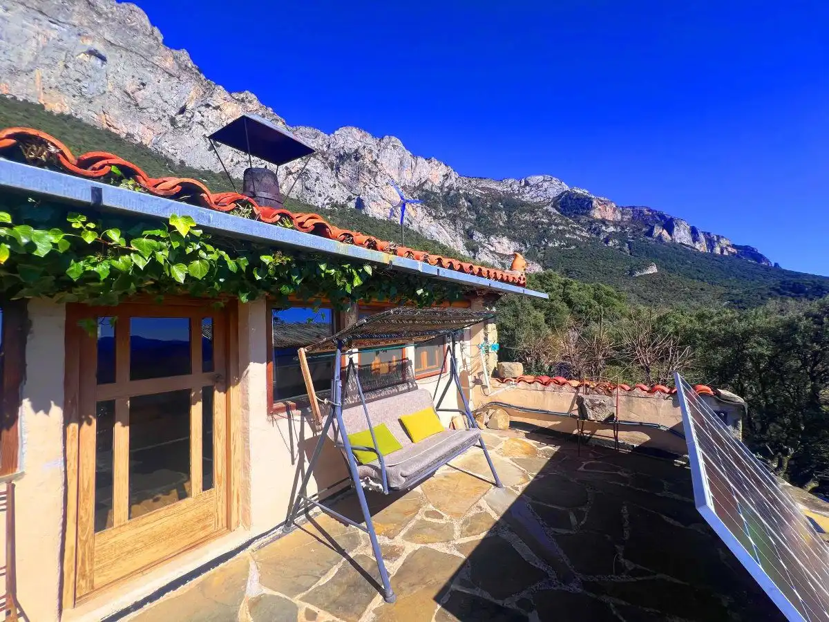 Terrasse von Country house zum Verkauf in El Pueyo de Araguás mit Terrasse und Abstellraum