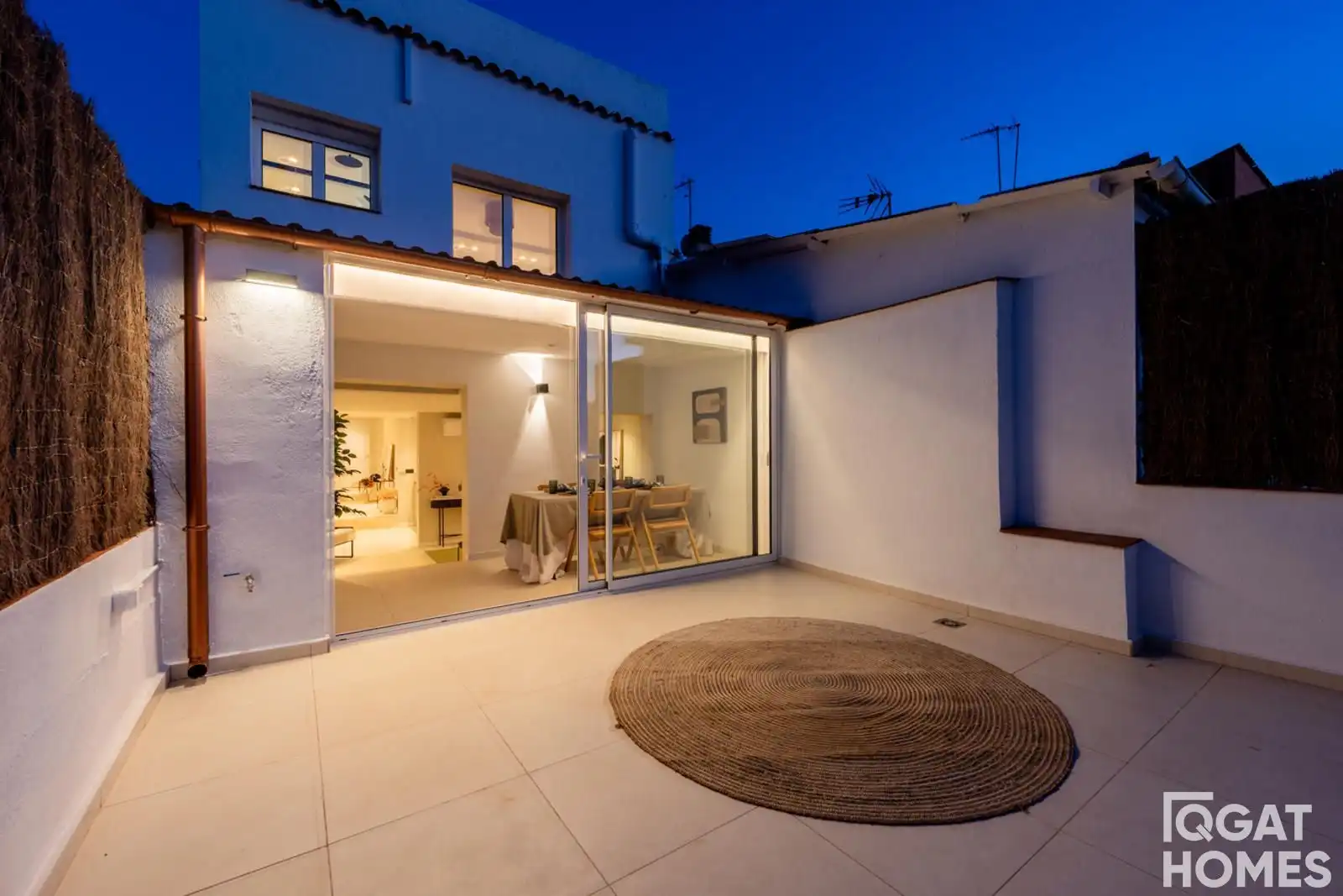 Terraza de Casa adosada en venta en Sant Cugat del Vallès con Aire acondicionado, Calefacción y Terraza