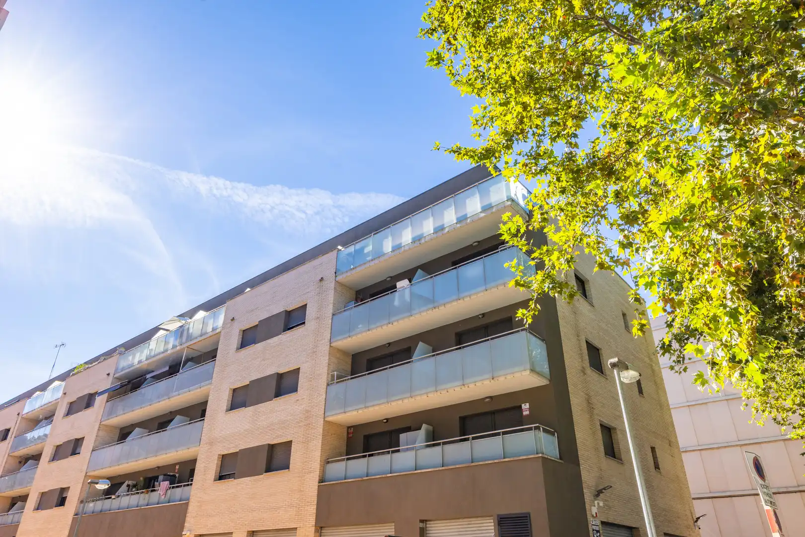 Exterior view of Flat for sale in Figueres  with Air Conditioner, Heating and Terrace