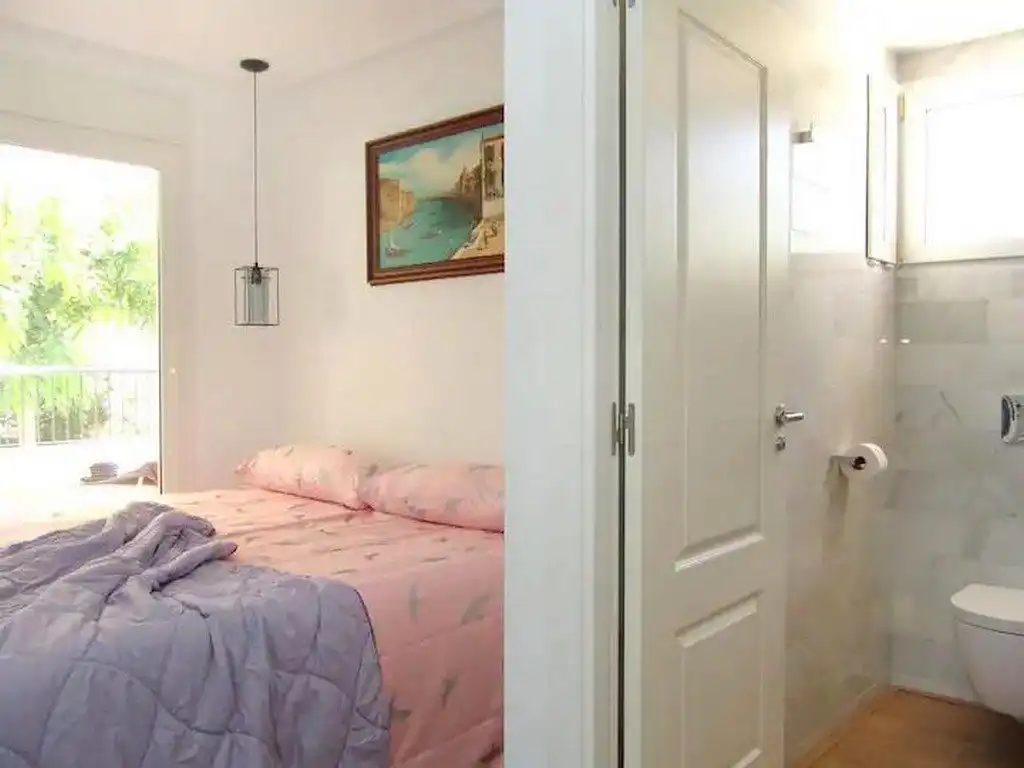 Dormitori de Apartament de lloguer en Calpe / Calp amb Aire condicionat, Calefacció i Traster