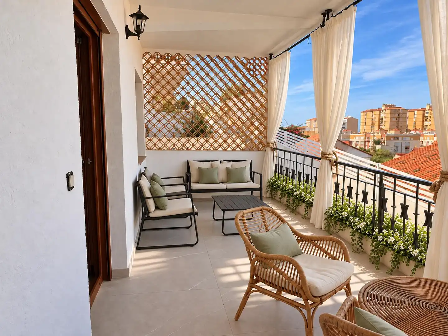 Casa aparellada amb terrassa en venda a Calle Mirador de la Bahía 31, imagen 13