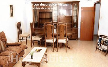 Dining room of Flat for sale in Sagunto / Sagunt  with Air Conditioner, Heating and Terrace