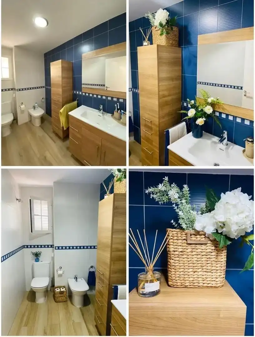 Badezimmer von Wohnung zum Verkauf in Chiva mit Klimaanlage, Terrasse und Balkon