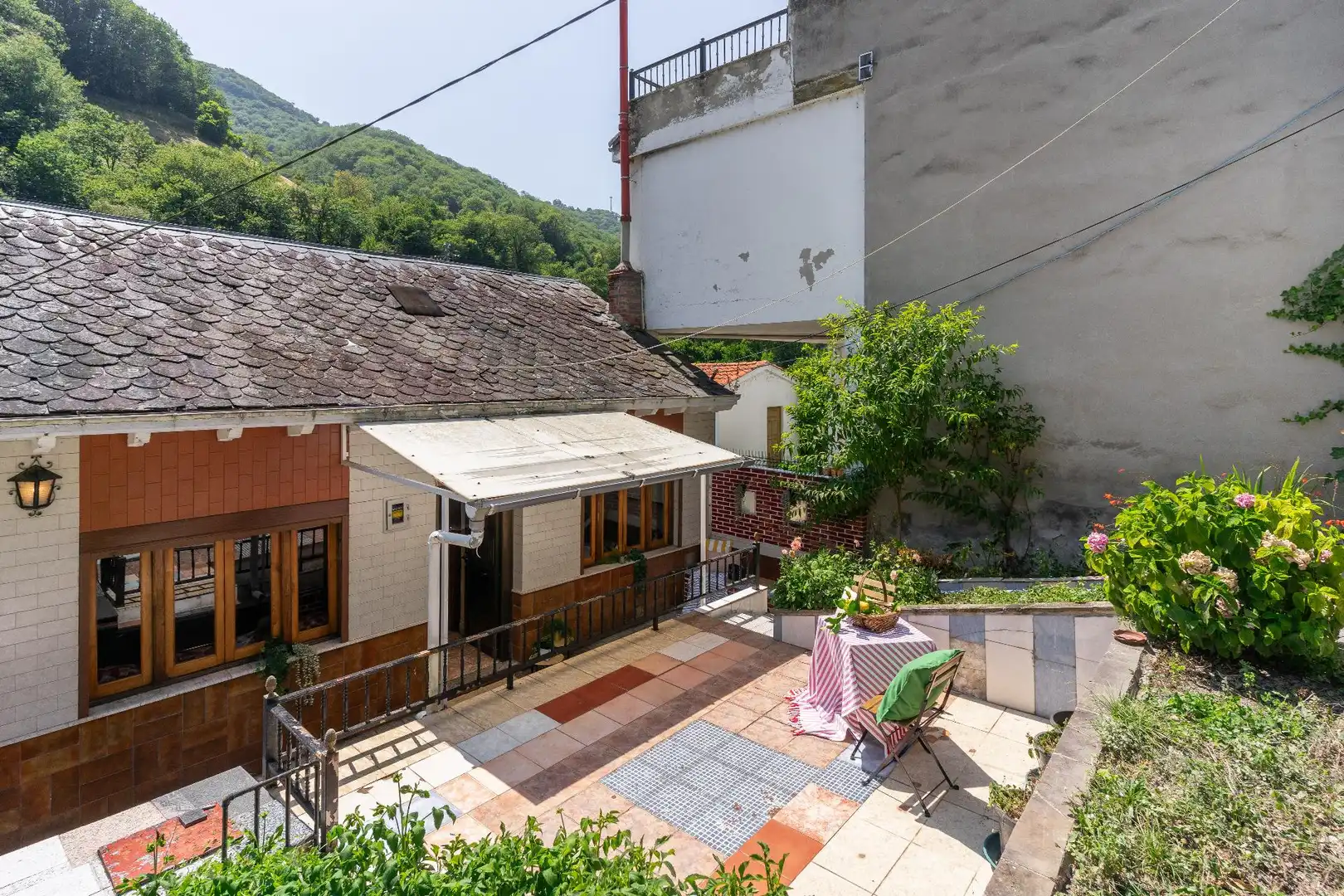 Terrasse von Haus oder Chalet zum Verkauf in Mieres (Asturias) mit Heizung, Privatgarten und Terrasse