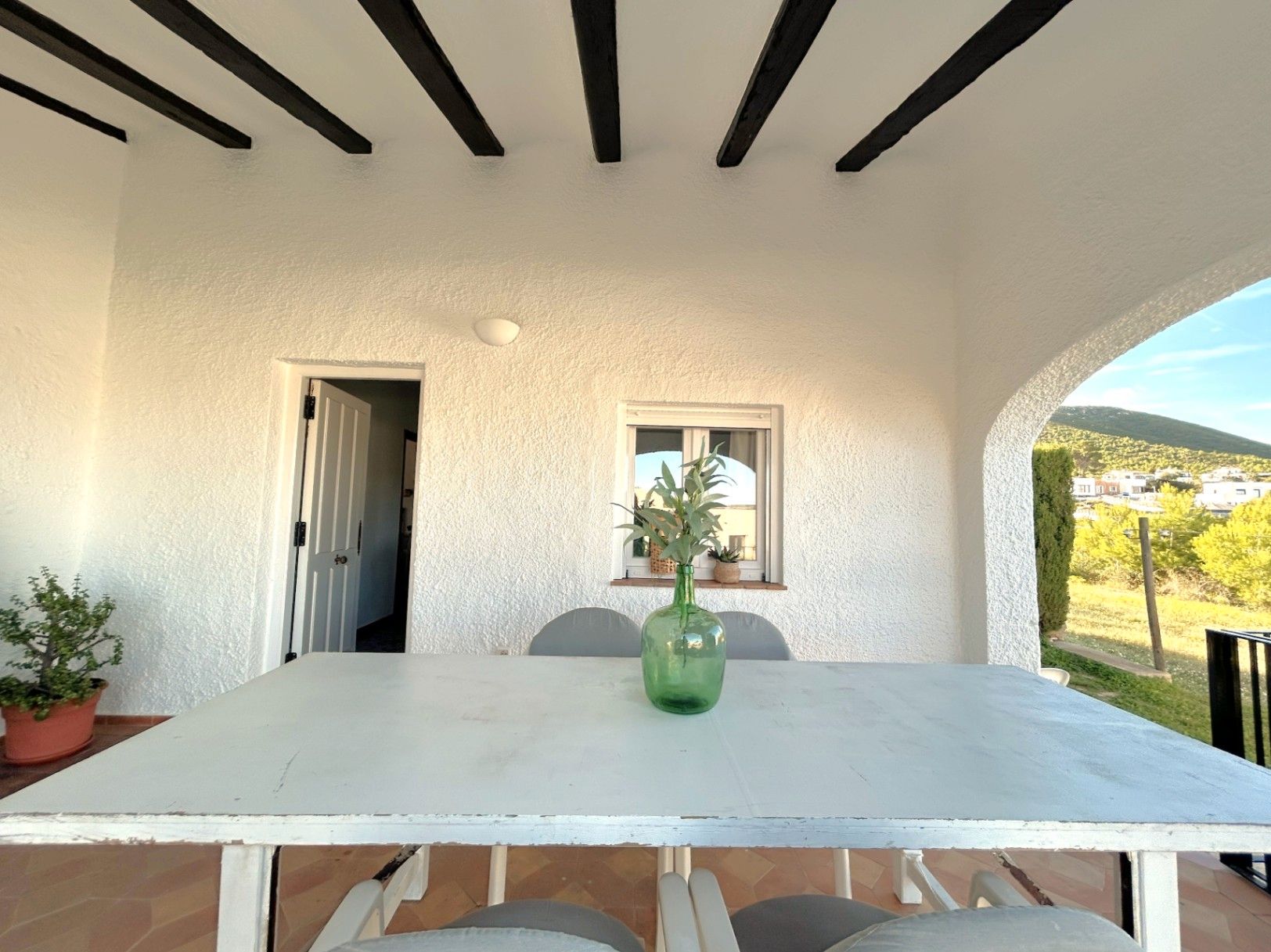 Menjador de Casa o xalet de lloguer en Jávea / Xàbia amb Terrassa, Traster i Moblat