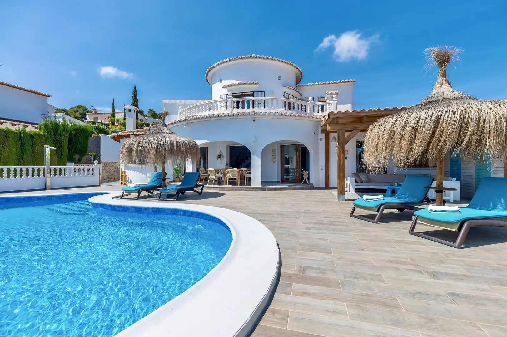 Außenansicht von Haus oder Chalet zum Verkauf in Moraira