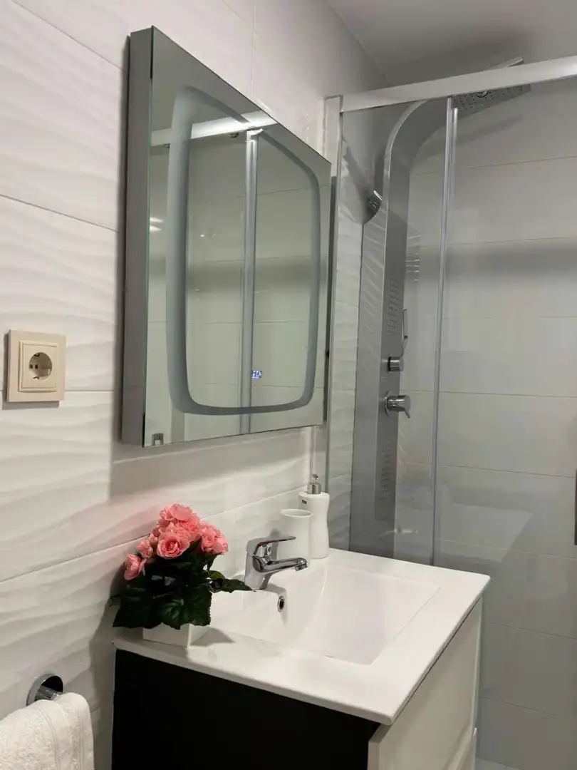 Baño de Apartamento en venta en Oropesa del Mar / Orpesa con Aire acondicionado, Calefacción y Terraza