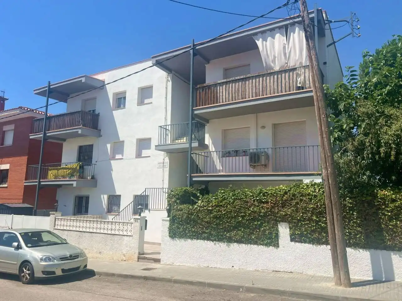 Vista exterior de Pis en venda en Cubelles amb Aire condicionat, Calefacció i Terrassa