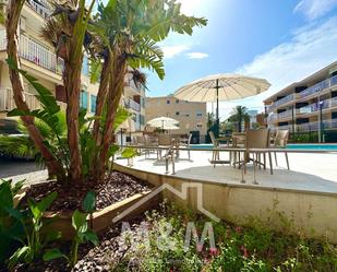 Terrace of Flat to rent in Castelldefels  with Heating, Terrace and Community pool