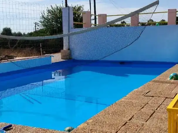 Schwimmbecken von Country house zur Miete in Mairena del Alcor mit Schwimmbad
