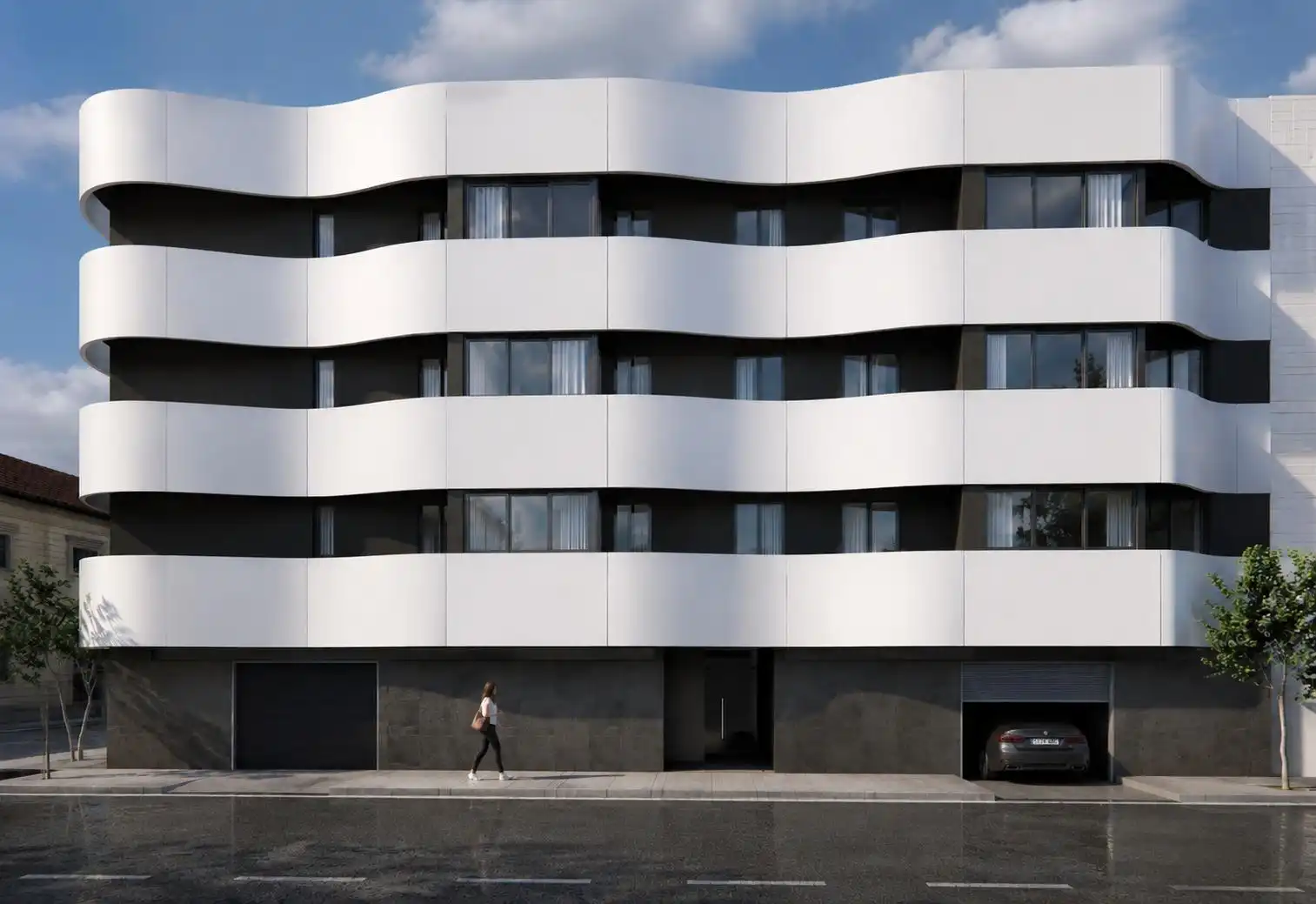 Außenansicht von Wohnung zum Verkauf in La Pobla de Vallbona