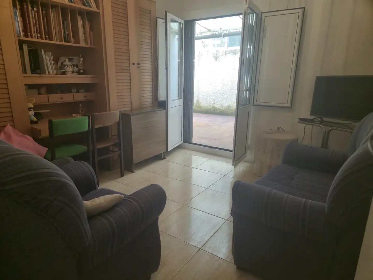 Wohnzimmer von Erdgeschoss zum Verkauf in Mataró mit Terrasse und Möbliert