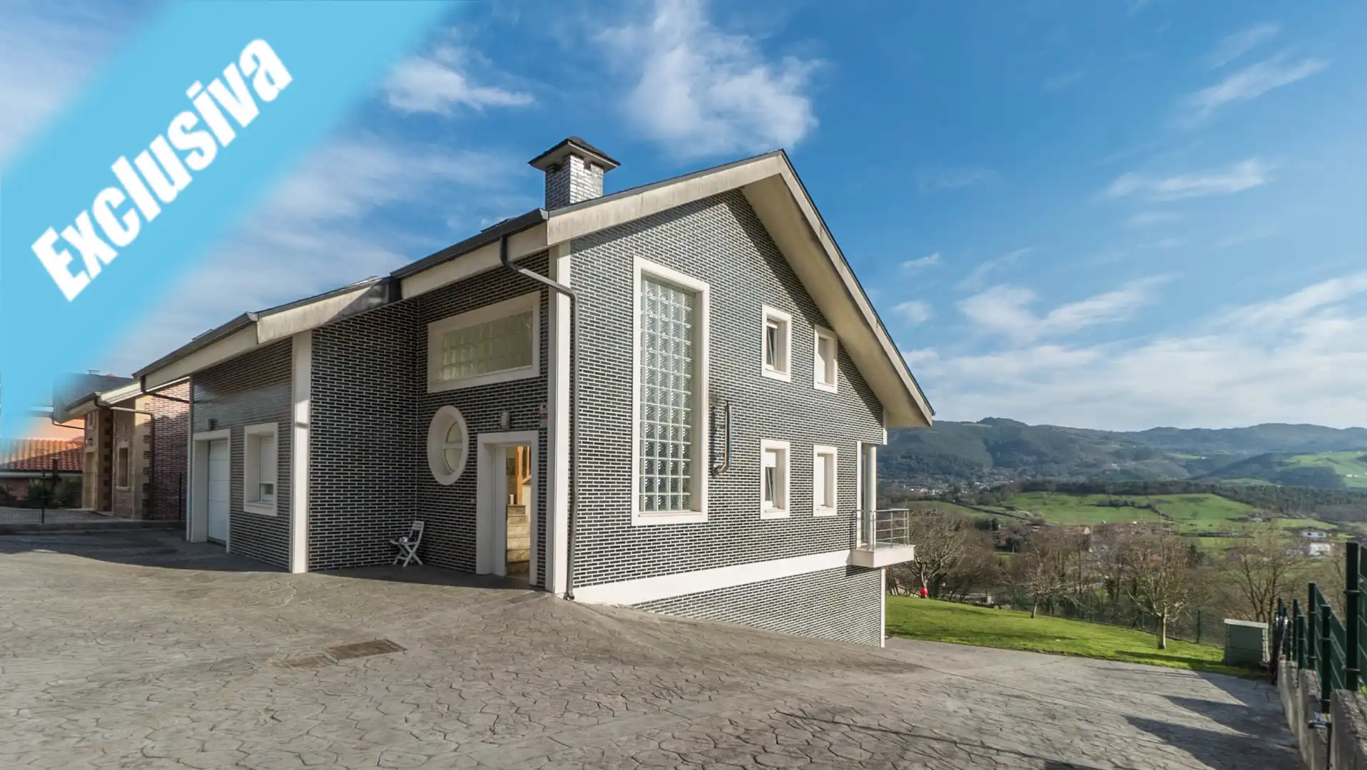 Exterior view of Houses for sale in Bárcena de Cicero  with Air Conditioner, Heating and Private garden