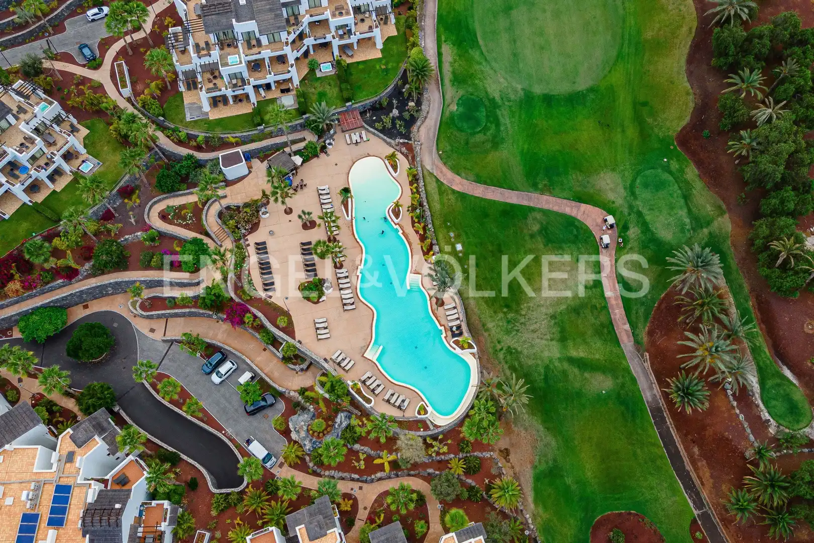 Vista exterior de Piso en venta en Guía de Isora con Aire acondicionado, Terraza y Piscina