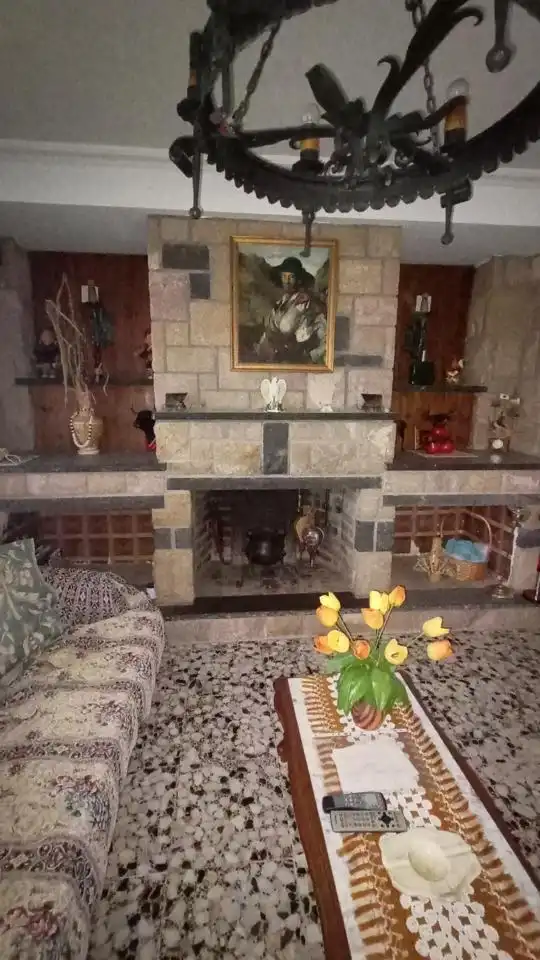 Sala de estar de Casa o chalet en venta en Pinseque con Calefacción, Jardín privado y Piscina
