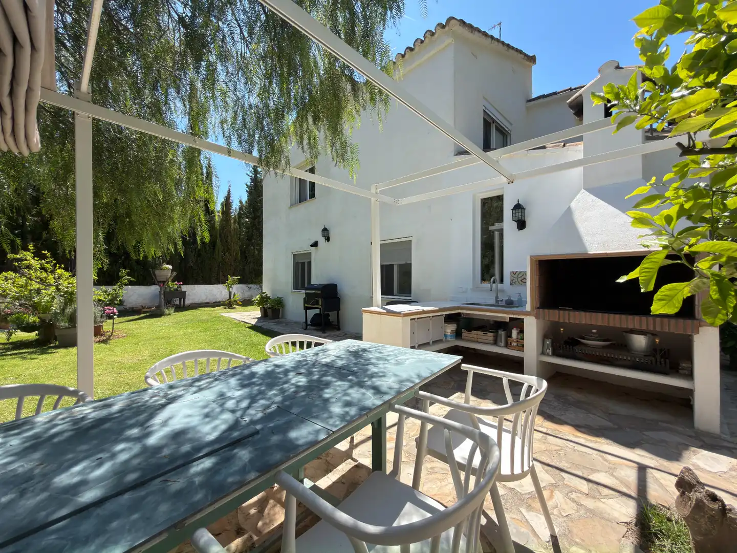 Jardí de Casa o xalet en venda en Náquera amb Aire condicionat, Jardí privat i Terrassa