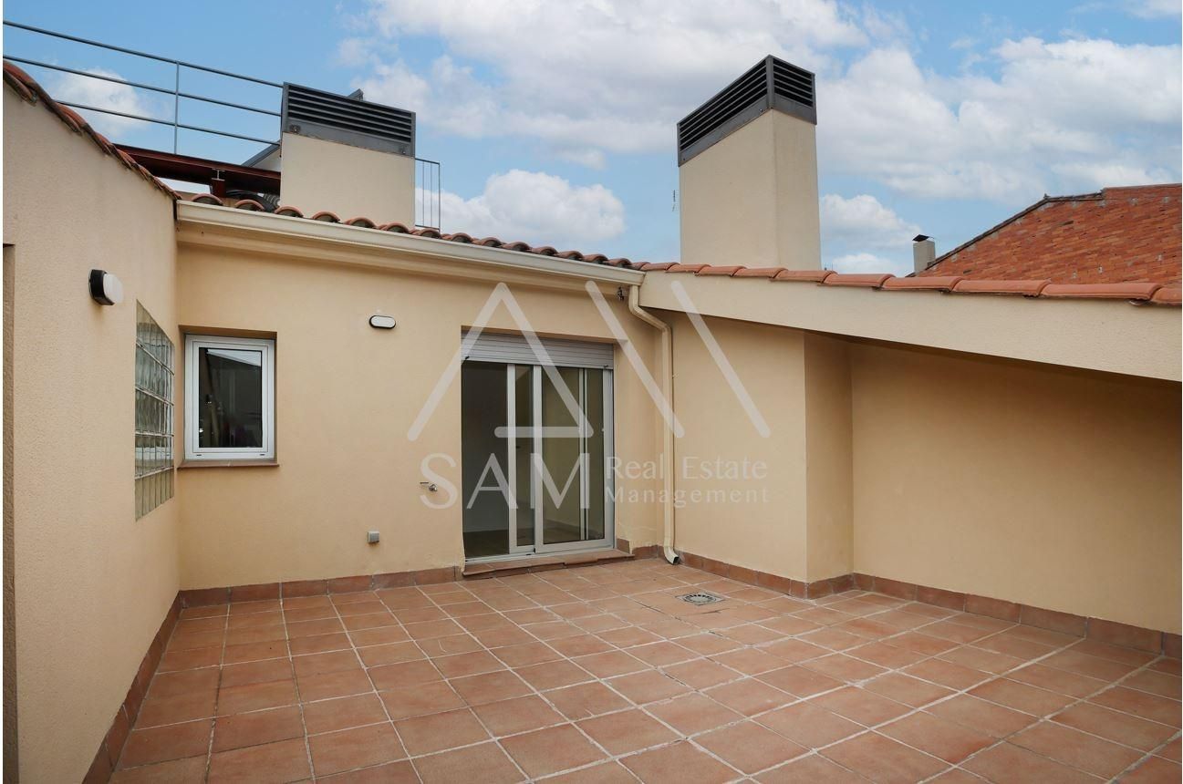 Terrace of Flat for sale in Terrassa  with Terrace and Balcony