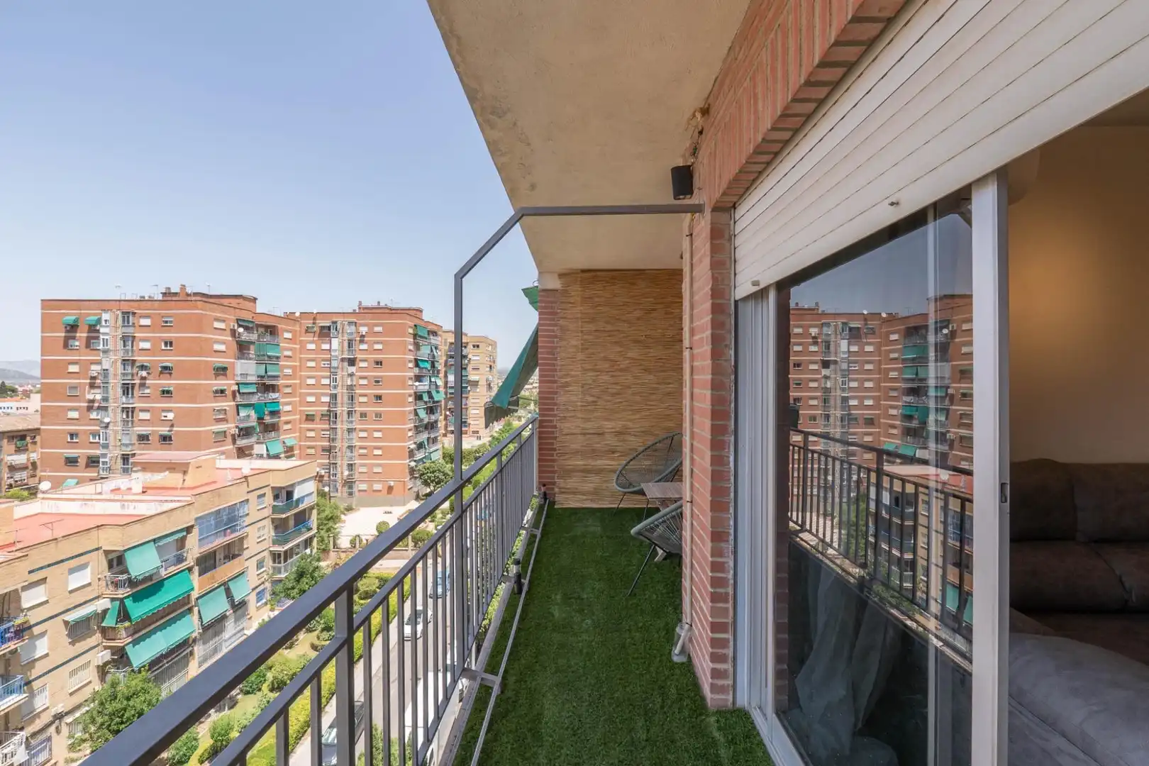 Terrassa de Pis de lloguer en Granada amb Aire condicionat, Calefacció i Jardí privat