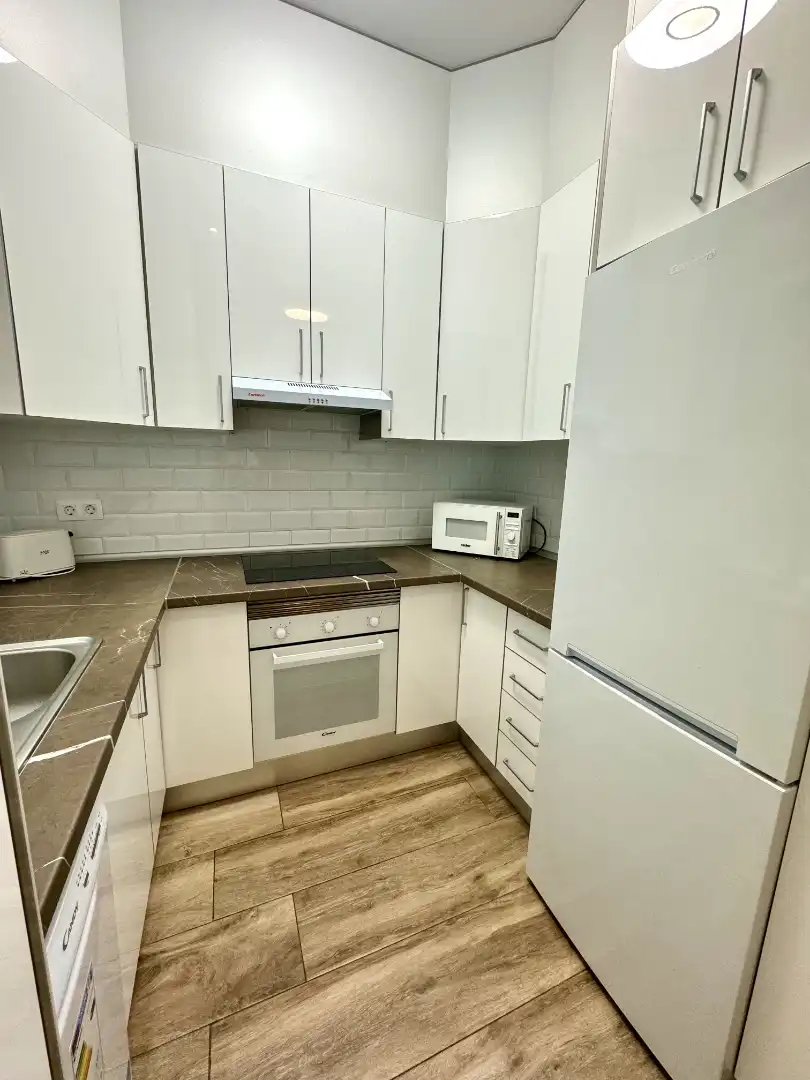 Kitchen of Apartments for rent in Santa Cruz de Tenerife  with Air Conditioner, Furnished and Oven
