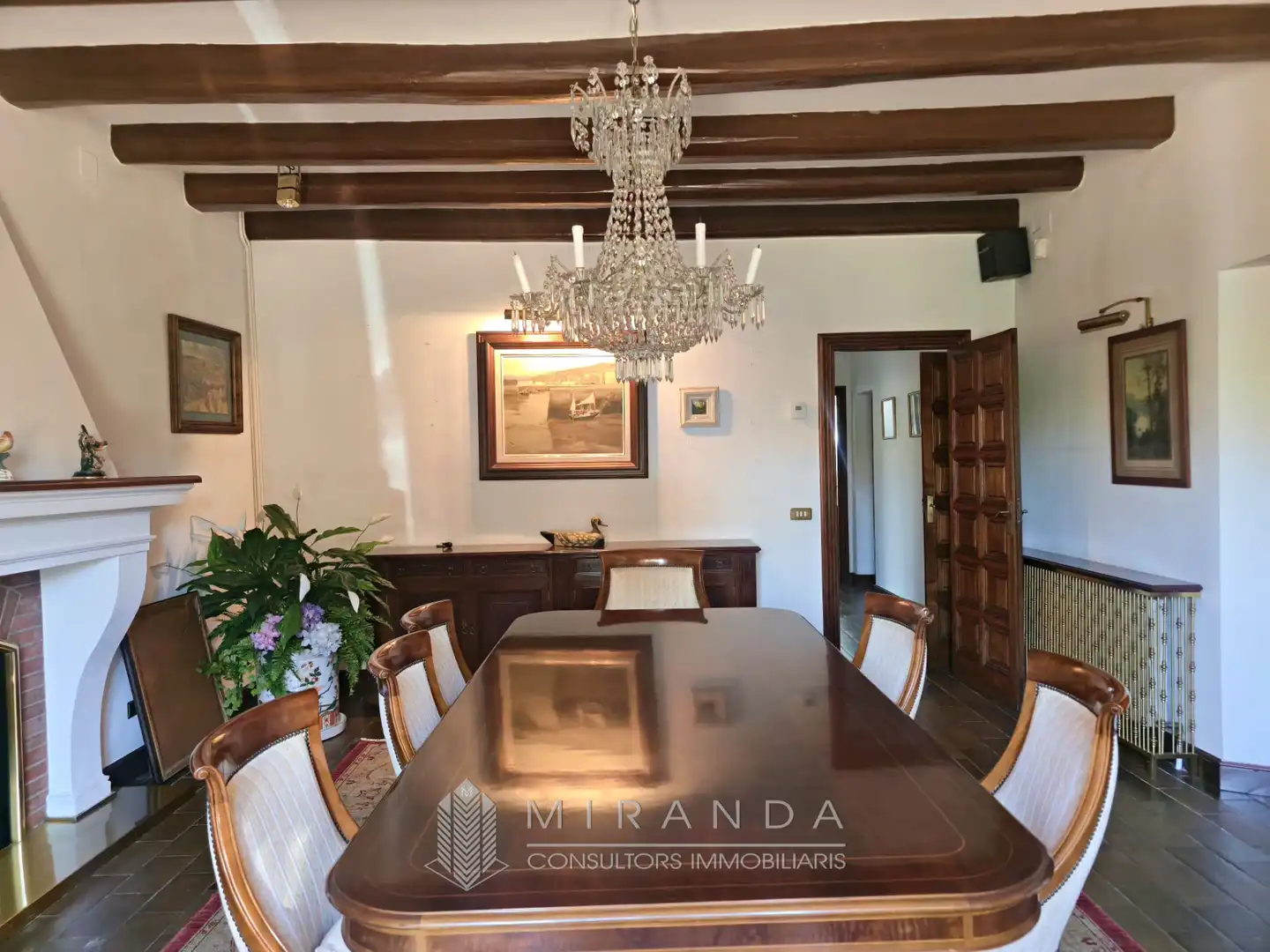 Comedor de Casa o chalet en venta en Les Franqueses del Vallès con Calefacción, Jardín privado y Terraza
