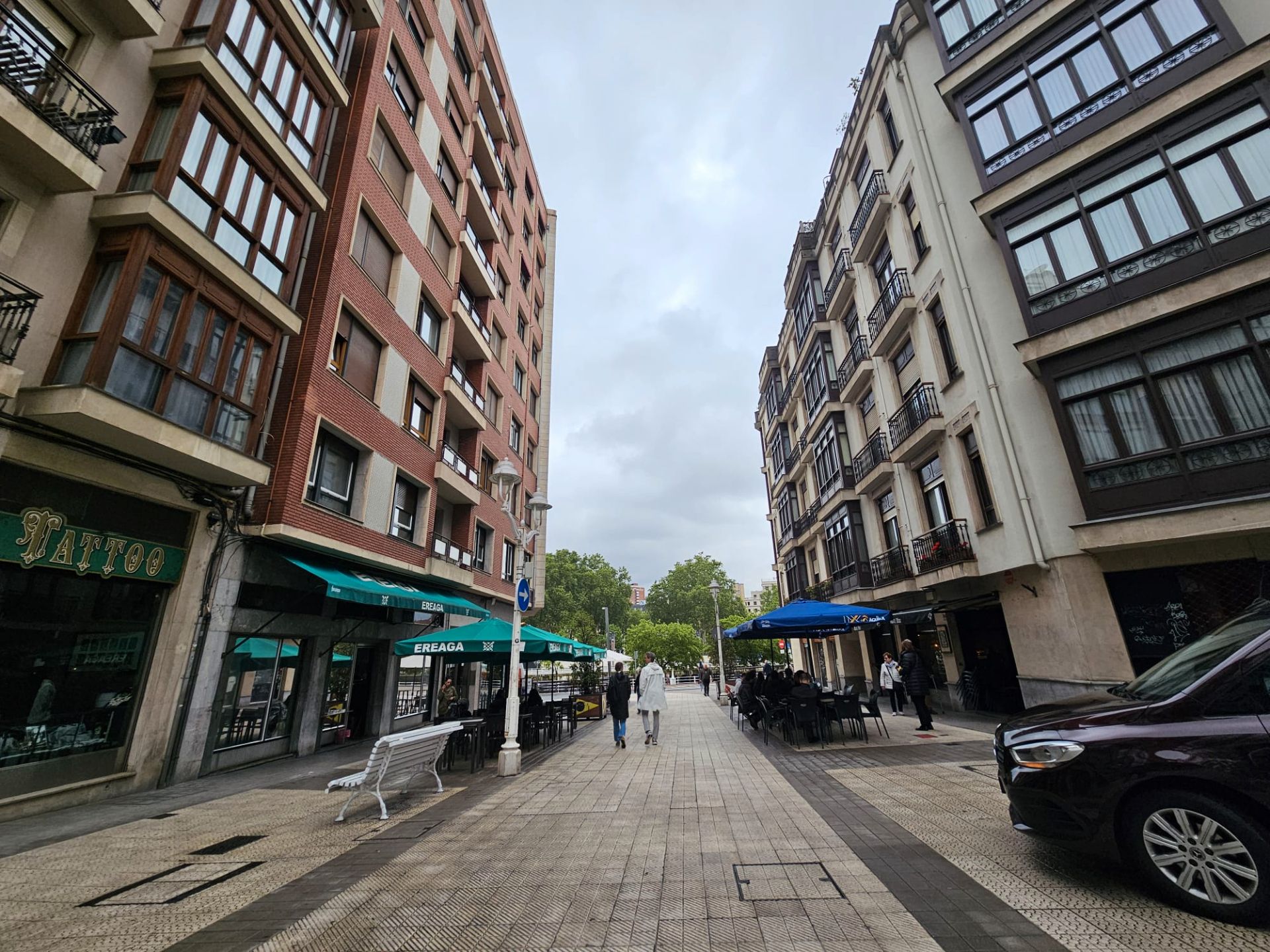 Vista exterior de Garatge de lloguer en Bilbao 