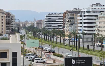 Exterior view of Attic for sale in  Murcia Capital  with Air Conditioner and Terrace