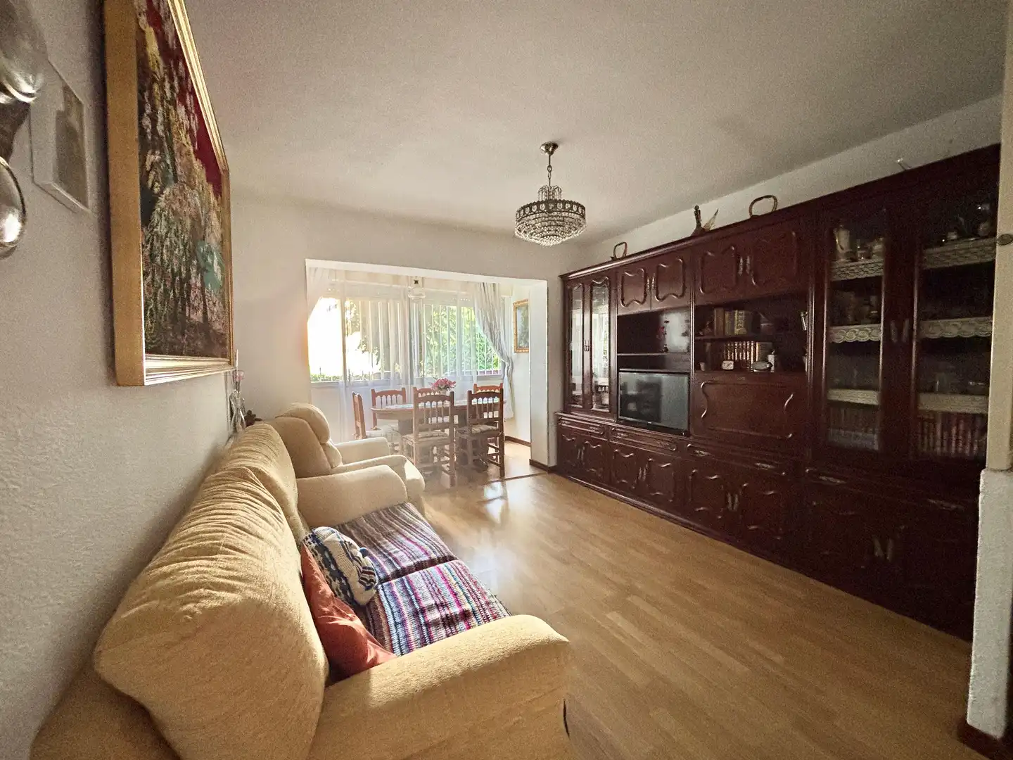 Sala de estar de Piso en venta en Madrid con Terraza, Trastero y Amueblado